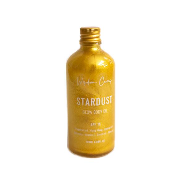 ESSENTIAL OILS, WHAT ARE THEY AND THEIR THERAPEUTIC BENEFITS:  Stardust Body Oil de Wisdow Formulas.