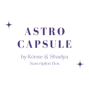 Konse Beauty Astro Capsule Leo en colaboración con Shadya Karawi Name Suscription Box