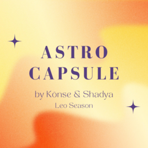 Konse Beauty Astro Capsule collab with Shadya Karawi Name